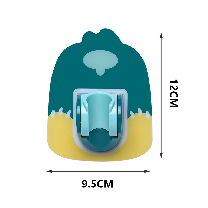 Χαριτωμένο Cartoon Στήριγμα ντουζιέρας Μπάνιου Δυνατός τοίχος Στήριγμα ντους Χειρός Στήριγμα ντους Αξεσουάρ μπάνιου