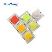 5db/tétel 4040 20w-50w erős 12v COB fénymátrix led izzó chip Fehér Kék Zöld Piros Borostyán gyári