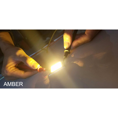 5db/tétel 4040 20w-50w erős 12v COB fénymátrix led izzó chip Fehér Kék Zöld Piros Borostyán gyári