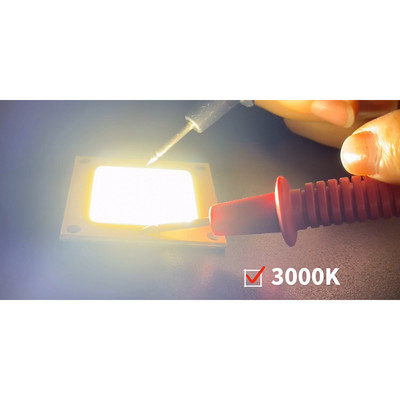 5db/tétel 4040 20w-50w erős 12v COB fénymátrix led izzó chip Fehér Kék Zöld Piros Borostyán gyári