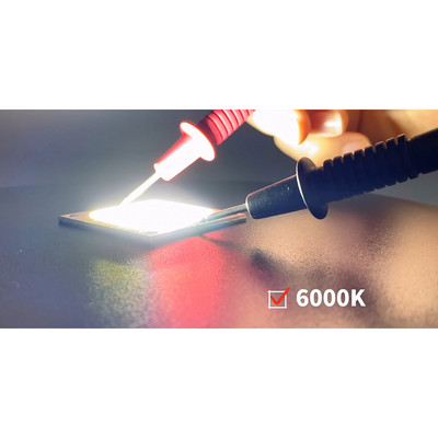 5db/tétel 4040 20w-50w erős 12v COB fénymátrix led izzó chip Fehér Kék Zöld Piros Borostyán gyári