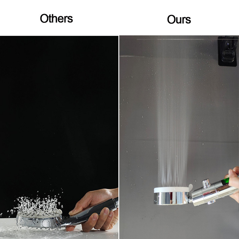 Ψηφιακή ένδειξη θερμοκρασίας Κεφαλή ντους 5 Λειτουργίες One Key Stop Χειρός ντους υψηλής πίεσης Φίλτρο εξοικονόμησης νερού Κεφαλή ντους μπάνιου