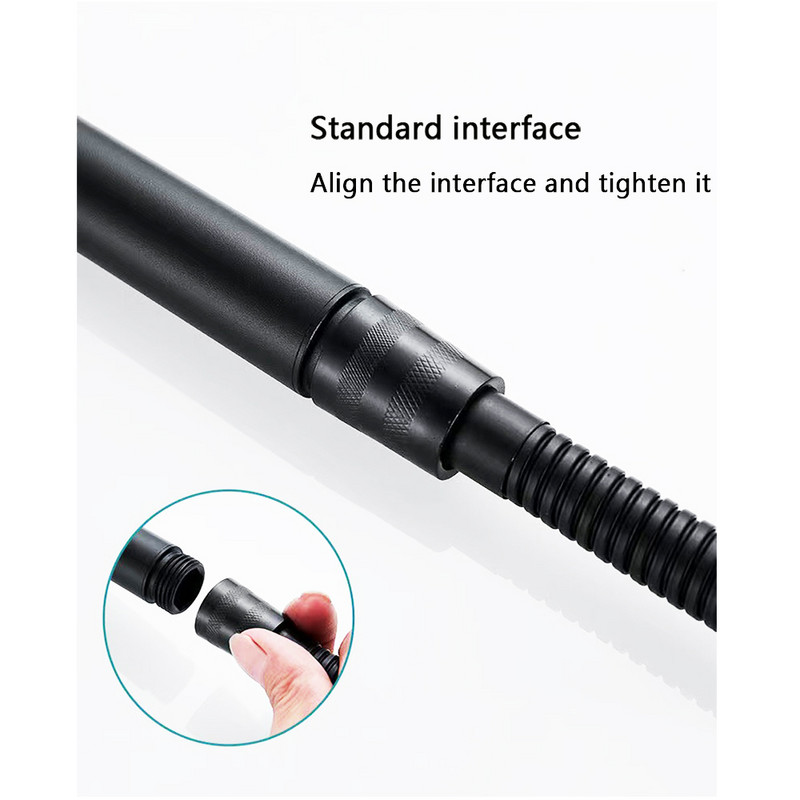 Ψηφιακή ένδειξη θερμοκρασίας Κεφαλή ντους 5 Λειτουργίες One Key Stop Χειρός ντους υψηλής πίεσης Φίλτρο εξοικονόμησης νερού Κεφαλή ντους μπάνιου