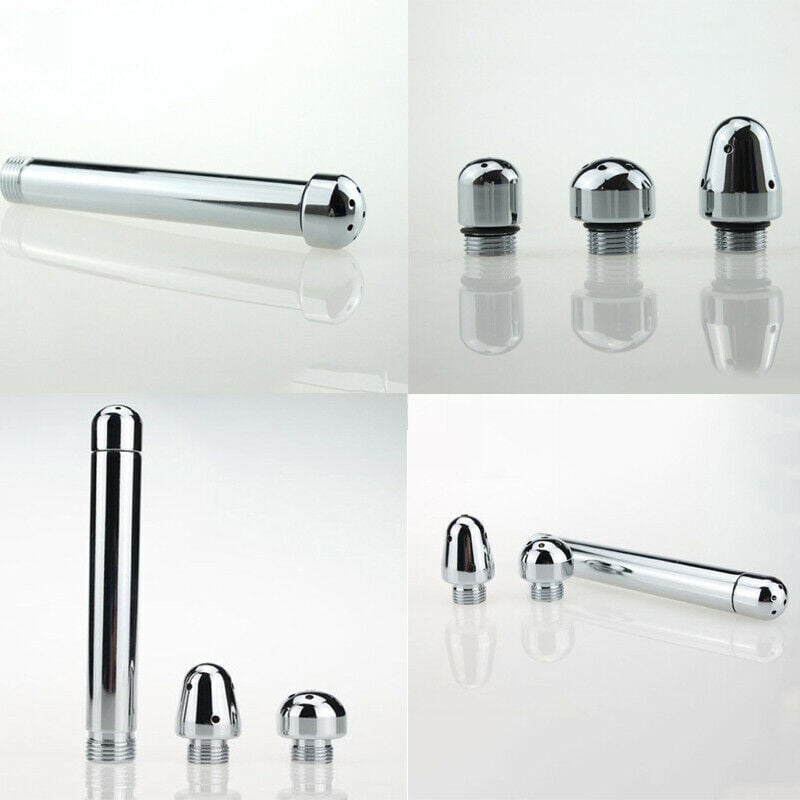 Nerūdijančio plieno bidė maišytuvai greito analinio dušo dušo valymas Enemator klizma Metalinis išangės valiklis užpakalio kištukai.