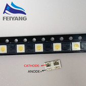 200db LG nagy teljesítményű LED LED háttérvilágítás 2W 3535 3V 6V hideg fehér 135LM TV alkalmazás