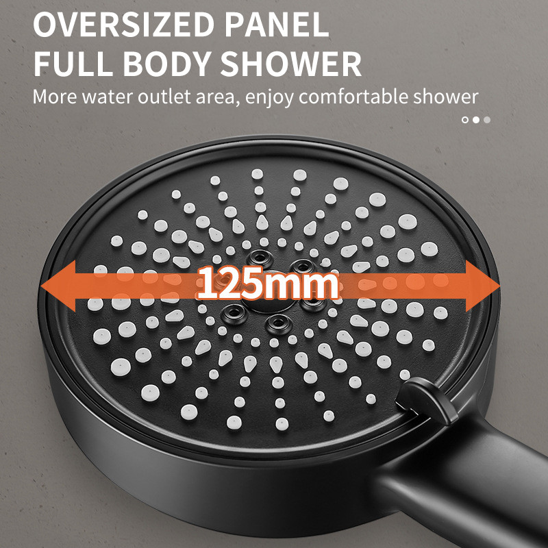 Νέα κεφαλή ντους Ρυθμιζόμενη κεφαλή ντους υψηλής πίεσης για εξοικονόμηση νερού Κεφαλή ντους Μασάζ κεφαλή ντους για αξεσουάρ μπάνιου