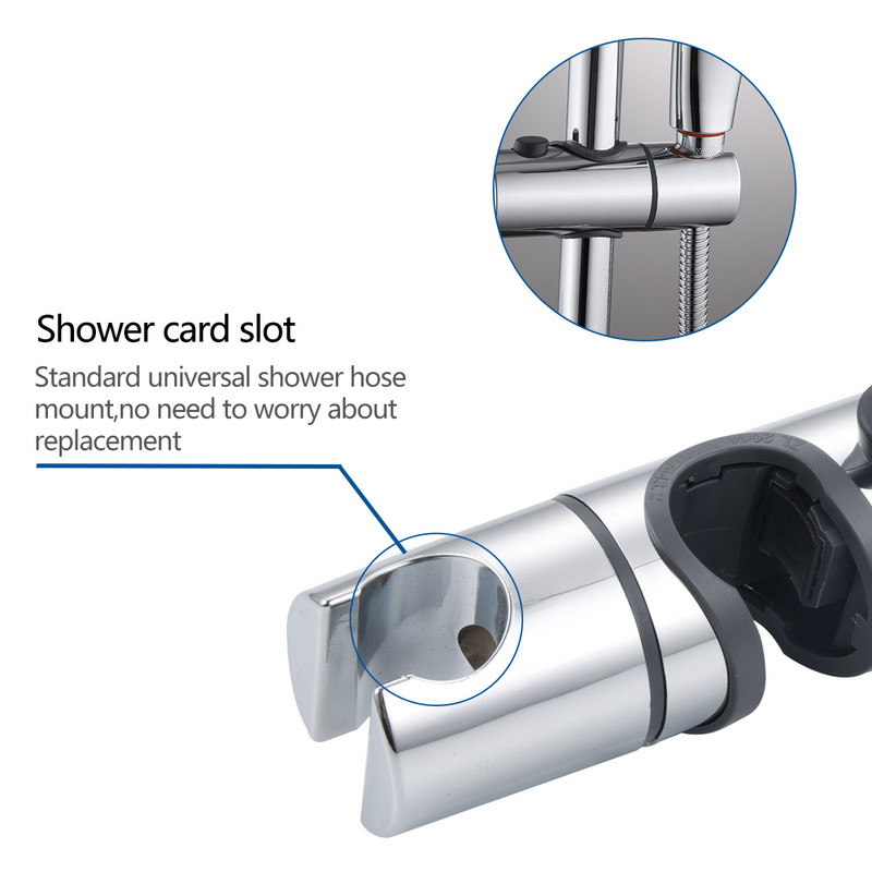 Vannitoa reguleerimine Dušipea Aksessuaarid Duš Libisev varrukas reguleeritav hoidikud Vannitoa dušikronsteini kinnitus