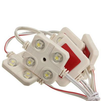 20LED/Lot MZ-5730-4D-DJ Lights Lámpa nagy fényerejű modul DC12V vízálló neon fehér négyzet LED szalagos modul szoba RGB-hez