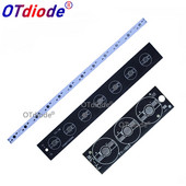 10db 1W 3W 5W LED alumínium alaplap 76mm 245mm 300mm 500mm nyomtatott áramköri lap DIY 3 9 12 21 10 30 36 W nagy teljesítményű fénygyöngyökhöz