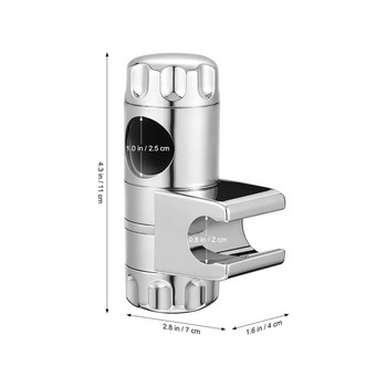 Στήριγμα ντους Rail Slider Universal 25mm με βραχίονα μπάνιου