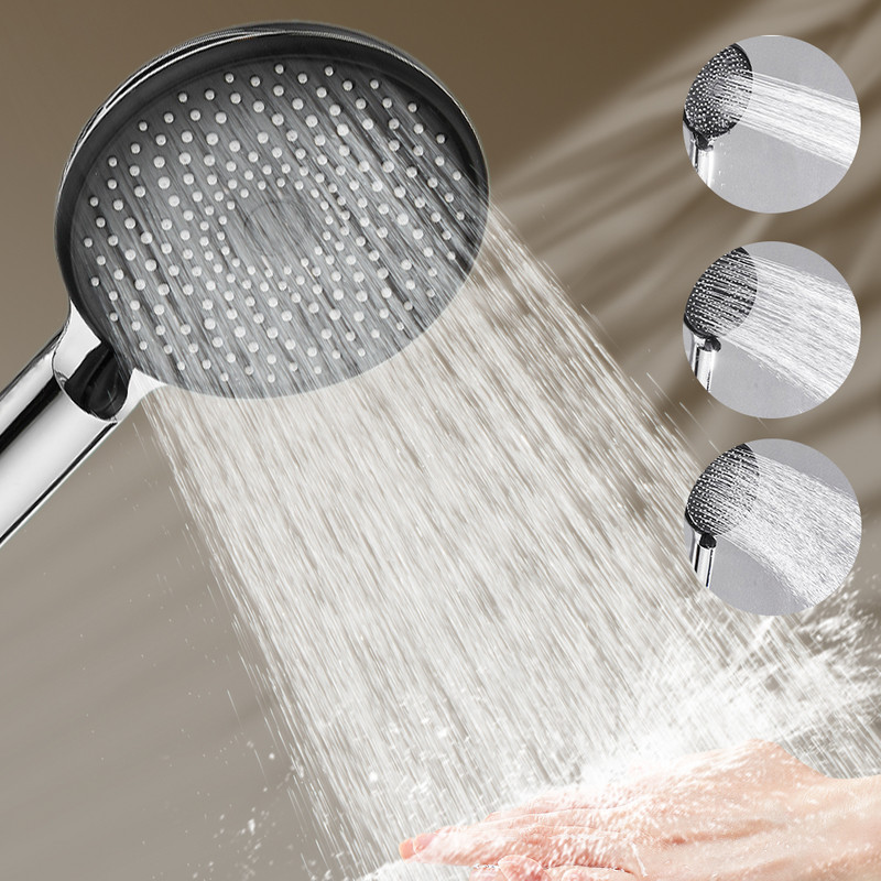 2023 κεφαλή ντους Ρυθμιζόμενη κεφαλή ντους υψηλής πίεσης με εξοικονόμηση νερού Κεφαλή ντους μασάζ με ένα κλειδί στοπ για αξεσουάρ μπάνιου