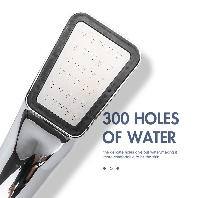 Εξοικονόμηση νερού 300 οπών Κεφαλή ντους υψηλής πίεσης βροχοπτώσεις Hygienic Economical Hygienic ντους μαλλιών για αξεσουάρ μπάνιου μπάνιου