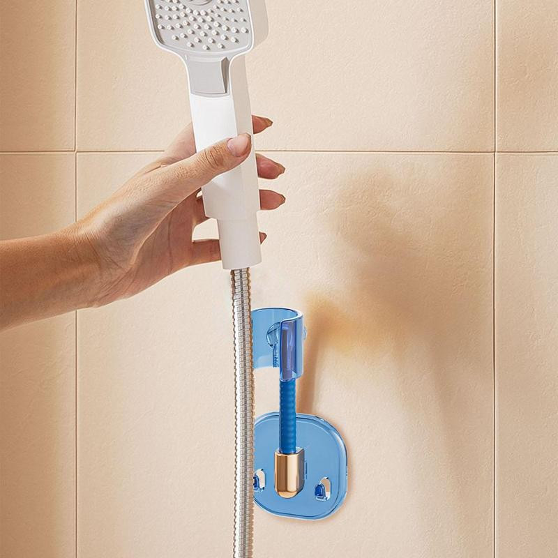 Υποδοχή κεφαλής ντους Ισχυρή επαναχρησιμοποιήσιμη αποσπώμενη βάση βεντούζας τοίχου Περιστρεφόμενη γενική βάση ντουζιέρα χωρίς διάτρηση