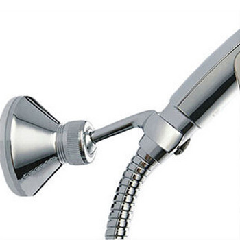 Държач за слушалка за душ Хромирано покритие Регулируема скоба за стена за баня Държач за слушалка за душ Аксесоари за душ за баня