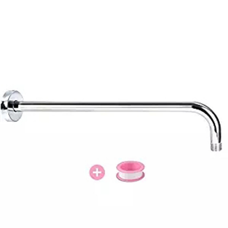 40 cm nerūdijančio plieno dušo svirties prailginimas lietaus dušo galvutės laikiklis 90 sienos vonios kambario aparatūros montuojami vamzdiniai vonios priedai