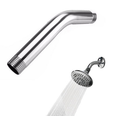 Zuhany hosszabbító cső 5,9 hüvelykes rozsdamentes acél króm kivitelben Zuhanyfej hosszabbító rúdcső Fürdőszoba zuhanykar fürdőszobai kellékek