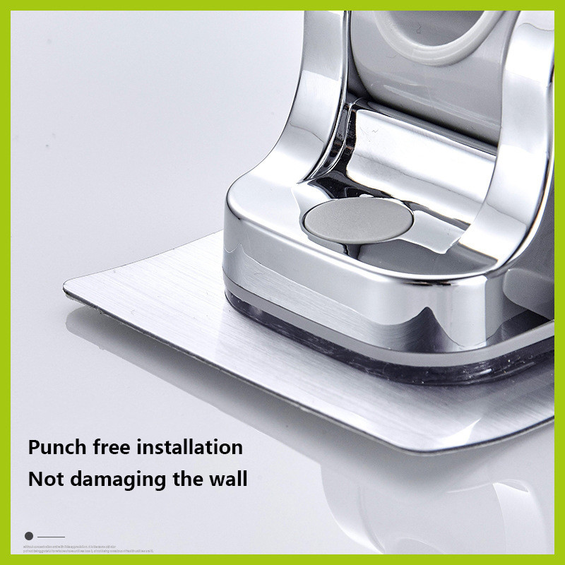 Πολυλειτουργική βάση ντουζιέρας χωρίς διάτρηση Βάση κεφαλής ντους Γάντζος ράφια συγκράτησης μπάνιου Αξεσουάρ ντους