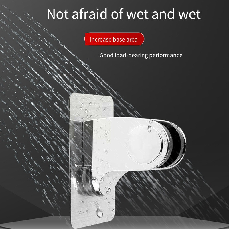 Χωρίς τρυπάνι Στήριγμα ντους χωρίς ίχνη Ρυθμιζόμενη γωνία Αυτοκόλλητη βάση κεφαλής ντους Υδατοροφή Ανθεκτική βάση ντουζιέρας