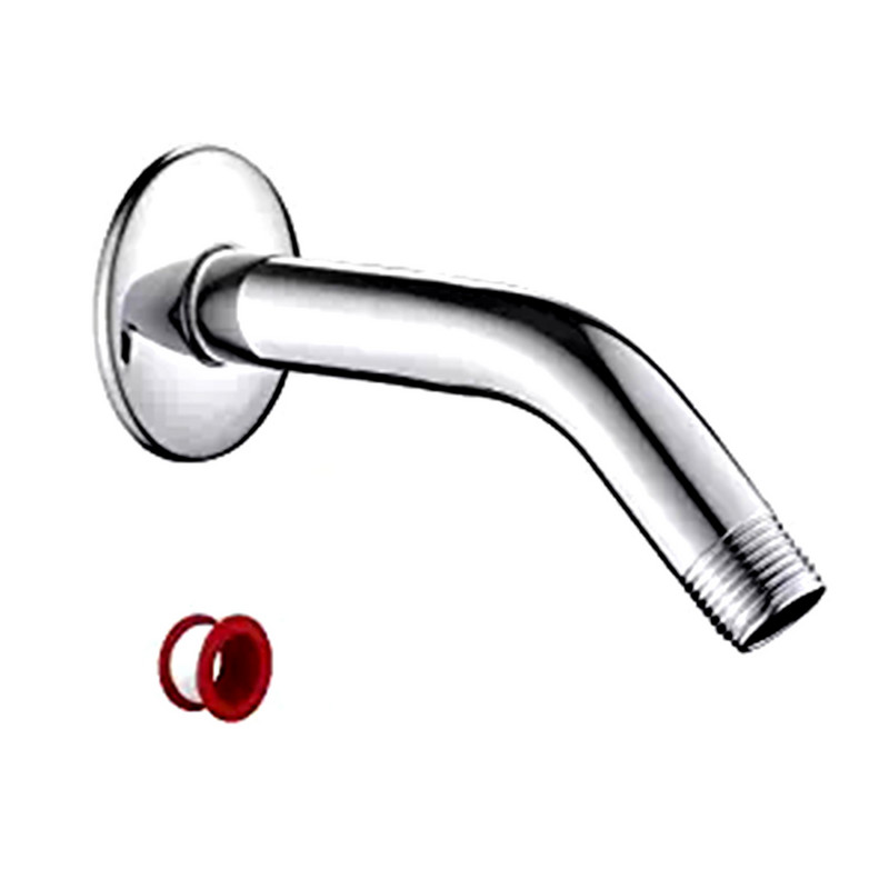 Nerūdijančio plieno dušo svirties flanšas vonios kambariui nuo lietaus dušo galvutės ilgintuvo universalūs vonios komponentai