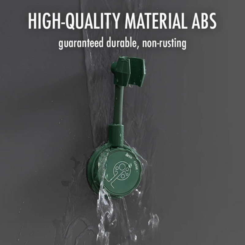 Ρυθμιζόμενη βάση ντουζιέρας, κεφαλή ντους, ράφι επιτοίχιας βάσης, βάση αναρρόφησης κενού