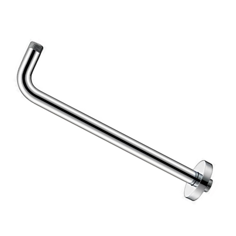 Ανοξείδωτος χάλυβας κεφαλής ντους, βραχίονας φλάντζας μπάνιου, προέκταση ντουζιέρας βροχής, Universal εξαρτήματα μπάνιου