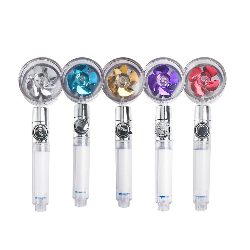 Tornado Filter Shower Head 360 Turbo Επεξεργασία νερού υψηλής πίεσης Save Fan Φορητό ντους με φίλτρο για αξεσουάρ μπάνιου