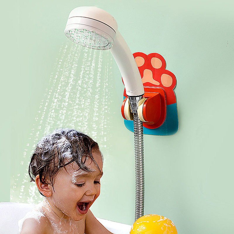 Χαριτωμένο Cartoon Αξεσουάρ μπάνιου βάση ντουζιέρας ντουζιέρας χωρίς μπουνιά