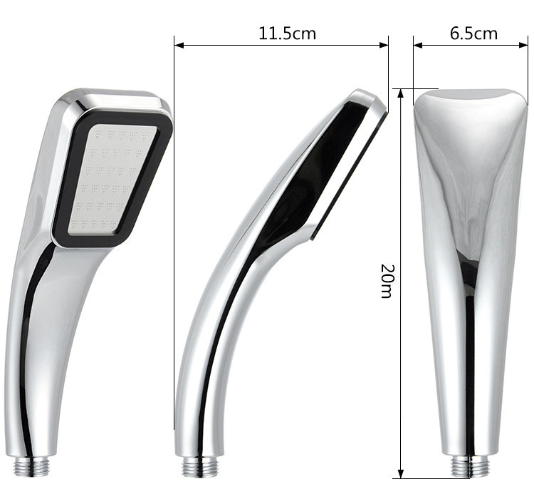 VEHHE 300 οπές Υψηλής πίεσης νερού εξοικονόμησης βροχόπτωσης Φίλτρο κεφαλής ντους ABS Σπρέι χρωμίου Ισχυρό μπεκ Αξεσουάρ μπάνιου