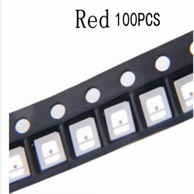 5 szín x20db =100db 2835 SMD LED Elektron komponens Kék Sárga Fehér Zöld Piros Narancs Lila Magas fénykibocsátó dióda barkácsolás