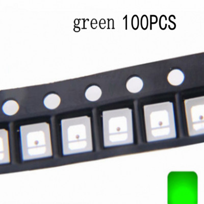 5 szín x20db =100db 2835 SMD LED Elektron komponens Kék Sárga Fehér Zöld Piros Narancs Lila Magas fénykibocsátó dióda barkácsolás
