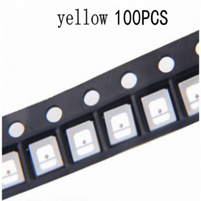 5 szín x20db =100db 2835 SMD LED Elektron komponens Kék Sárga Fehér Zöld Piros Narancs Lila Magas fénykibocsátó dióda barkácsolás