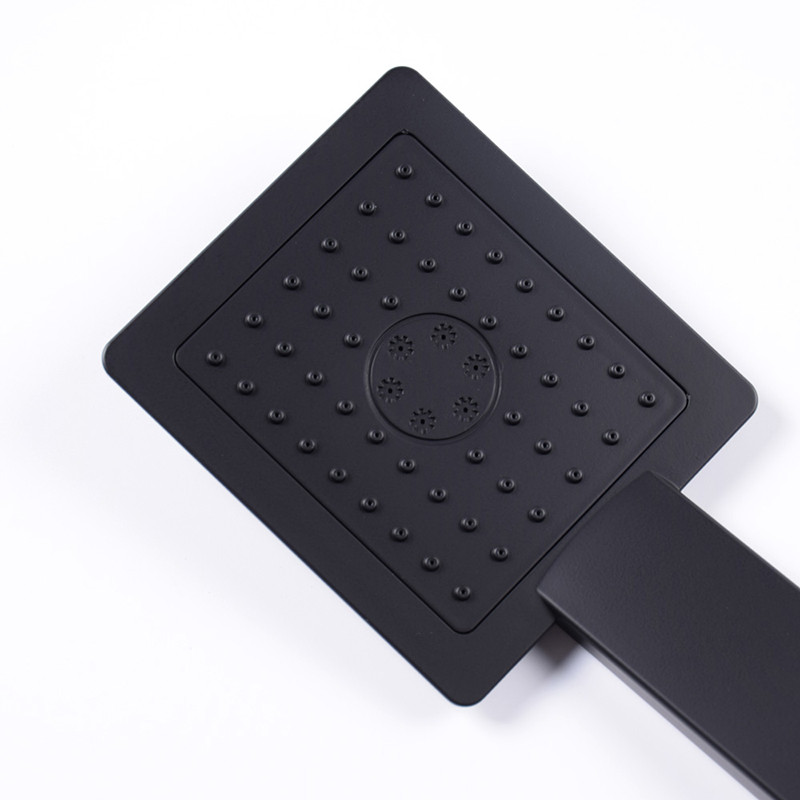 Dokour κεφαλή ντους Μαύρο υδρομασάζ Τρία πλυντήρια νερού υψηλής πίεσης Υποστήριξη χεριών Όλα τα είδη μπάνιου Μοντέρνα αξεσουάρ μπάνιου