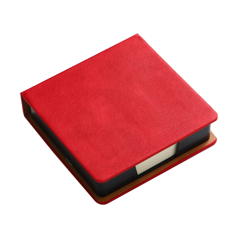 Δερμάτινη θήκη για κολλώδη σημειωματάρια με κάλυμμα καπακιού για υπαίθριες ταξιδιωτικές εργασίες Y3NC