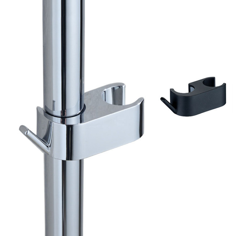 Στήριγμα ντους 24/25 χιλιοστά Ράβδος ντους Στήριγμα πετσέτας Άγκιστροι ράβδος ντους Κρεμάστρες μπάλα ντους Ακροφύσιο κάλυμμα ντους Αξεσουάρ μπάνιου