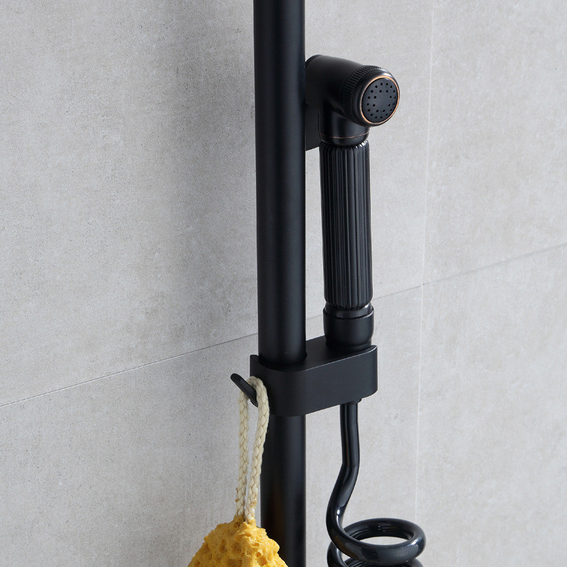 Στήριγμα ντους 24/25 χιλιοστά Ράβδος ντους Στήριγμα πετσέτας Άγκιστροι ράβδος ντους Κρεμάστρες μπάλα ντους Ακροφύσιο κάλυμμα ντους Αξεσουάρ μπάνιου