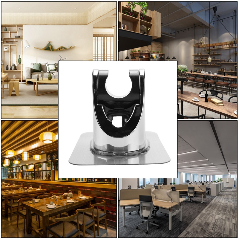 A50I Χειροποίητη βάση ντους χωρίς διάτρηση, ρυθμιζόμενη γωνία ντους Θήκη ντουζιέρας με αυτοκόλλητη γωνία, αδιάβροχη, ανθεκτική στην υγρασία