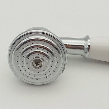 Zloog Викторианска душ слушалка Метален хром Полиран Душ за баня в стил телефон за кран