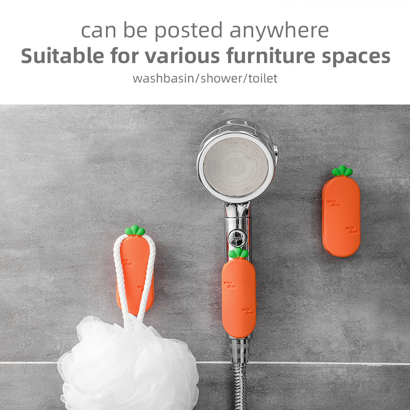 DELIXI Βάση κεφαλής ντους χωρίς διάτρηση TPR Ισχυρή βρύση ρουφήχησης Σταθερός βραχίονας ρυθμιζόμενος τοίχος αναρρόφησης κενού κυπέλλου προμήθειες μπάνιου