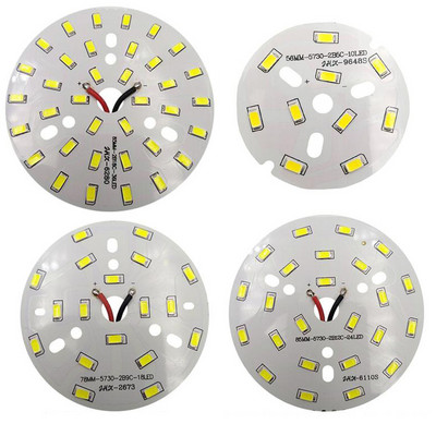 5W 9W 12W 18W 24W 5730 0.3A 6mm 10mm Diametru ID 56mm 78mm 85mm 100mm OD Galben Cald Alb SMD LED Baza luminii Bec Lampă Emițător de margele