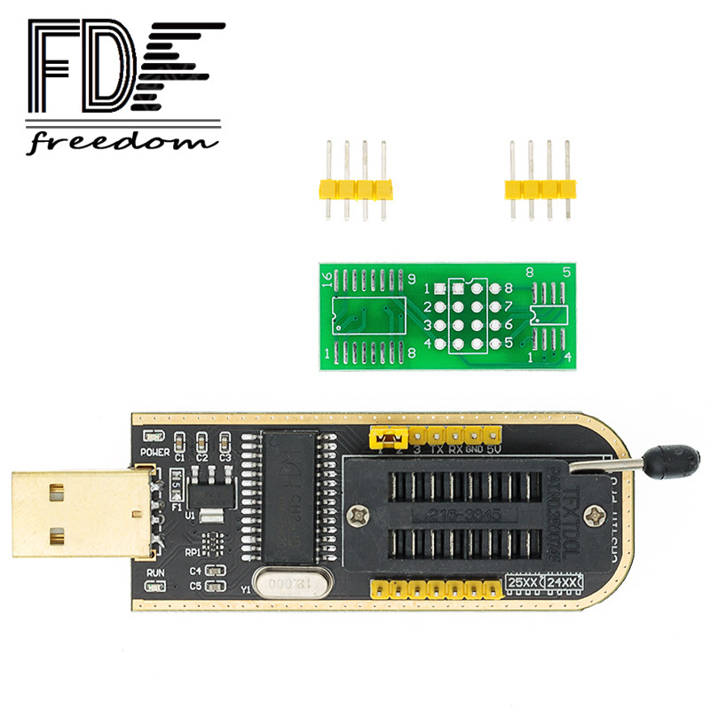 Smart Electronics CH340 CH340G CH341 CH341A 24 25 serijos EEPROM Flash BIOS USB NAUJAS programuotojas su programine įranga ir tvarkykle