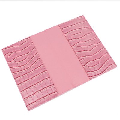 Ingyenes egyéni betűk Saffiano PU bőr A5 notebook krokodil mintás naplóborító A5 napló Napirend Irodaszerek Ajándék