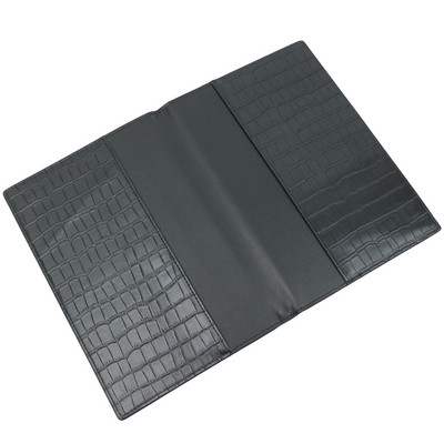 Ingyenes egyéni betűk Saffiano PU bőr A5 notebook krokodil mintás naplóborító A5 napló Napirend Irodaszerek Ajándék