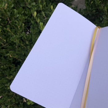 Φύλλα τροπικών φυτών Dot Grid Notebook Dotted Journal 180GSM Bamboo Paper 128 Pages Μέγεθος τσέπης