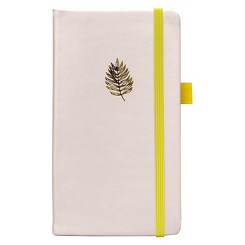 Φύλλα τροπικών φυτών Dot Grid Notebook Dotted Journal 180GSM Bamboo Paper 128 Pages Μέγεθος τσέπης