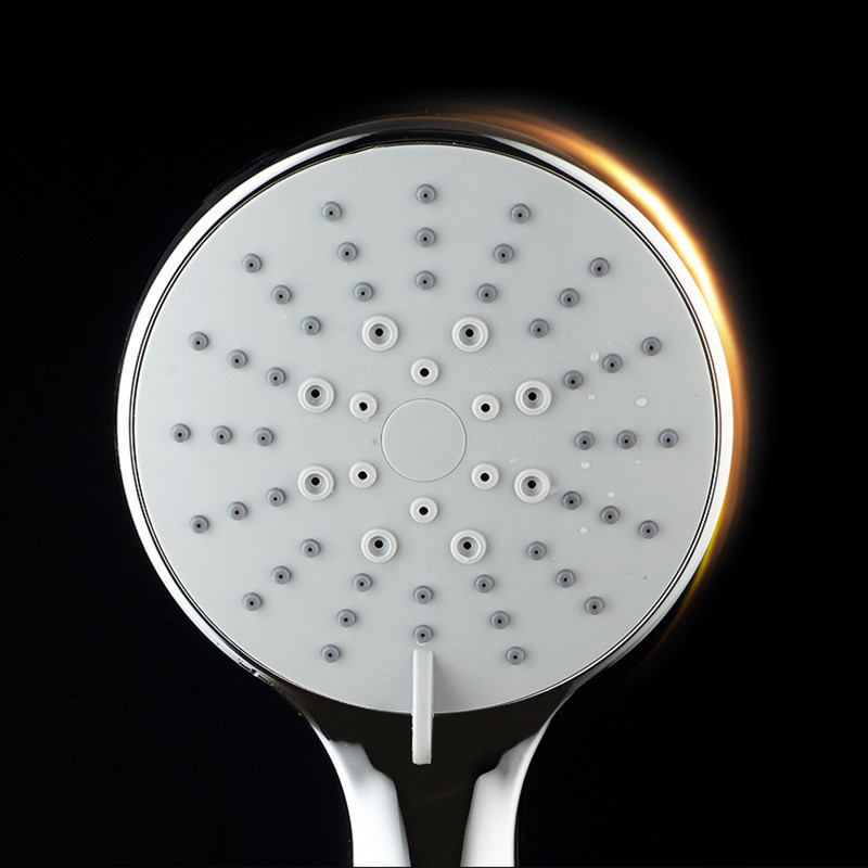 Zhang Ji 5 Λειτουργία Αφρόλουτρο ντους Silica Gel Πολυστρωματικό Επιμετάλλωτο Χειρός Ψεκαστήρας ντους ελαφρού βάρους