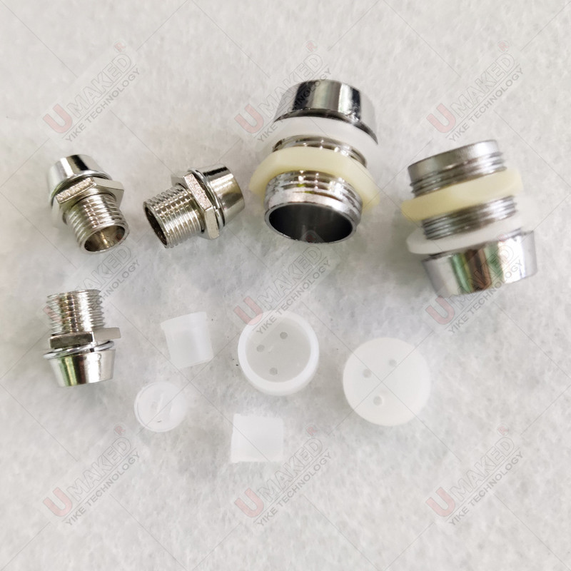 3mm 5mm LED υποδοχή υποδοχής Κλιπ στεφάνης κάλυμμα βάσης λάμπας με δίοδο εκπομπής φωτός Μεταλλική θήκη χρωμίου οθόνης Blub Cup