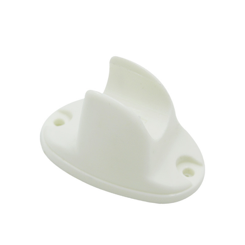 5 τμχ Λευκά στηρίγματα στήριξης ντους Φιλικά προς το περιβάλλον Πλαστική σταθερή βάση τοίχου Σπίτι Φτηνά πρακτικά αξεσουάρ μπάνιου