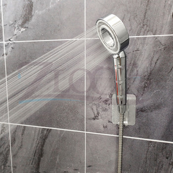 Zloog Нова модерна душ глава за баня Водоспестяващ душ с високо налягане с бутон за спиране Дюза за вана Спрей