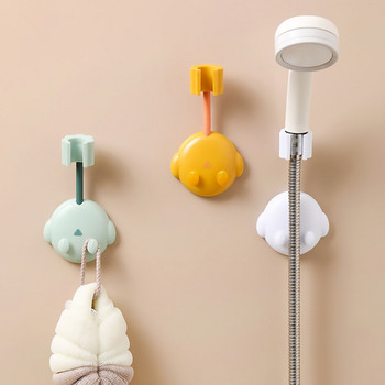 Държач за душ слушалка Регулируема анимационна стойка за душ без удар Лесно инсталиране за основа за душ глава за баня SEC88