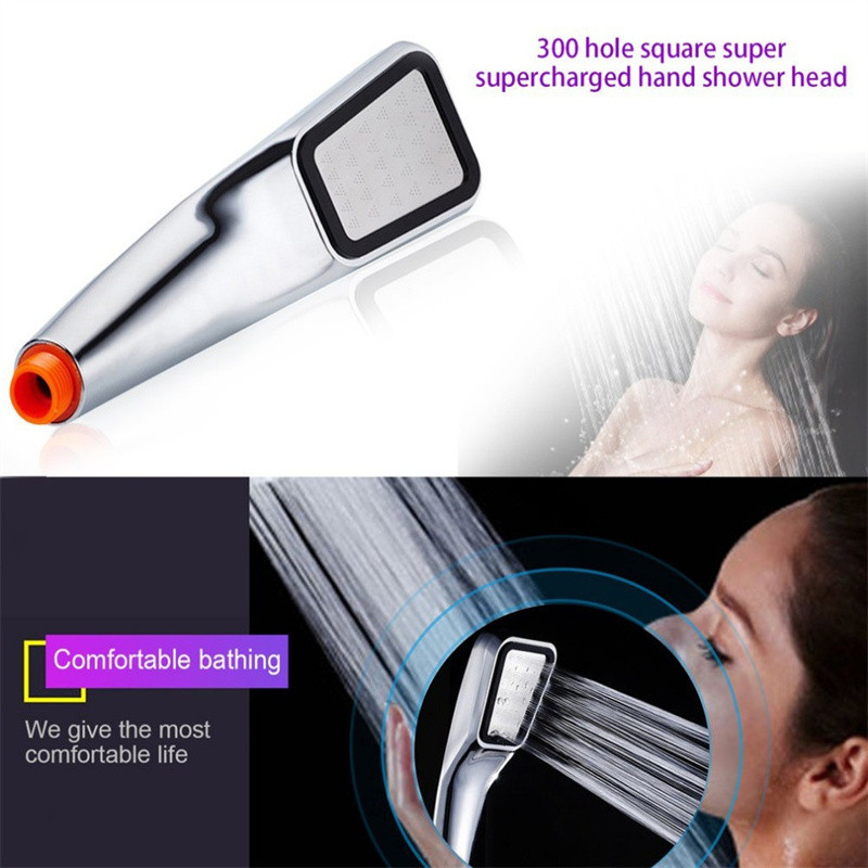 Διακόπτης χειρός ντους κεφαλής υψηλής πίεσης νερού εξοικονόμησης 300 οπών Spa shower-head sprinkler Rainhead Sprayer Αξεσουάρ μπάνιου